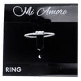 thumbnail image 2 of Mi Amore 927 Sterling Silver Cubic Zirconia Sized-Ring Silver Size 7.50, 2 of 2