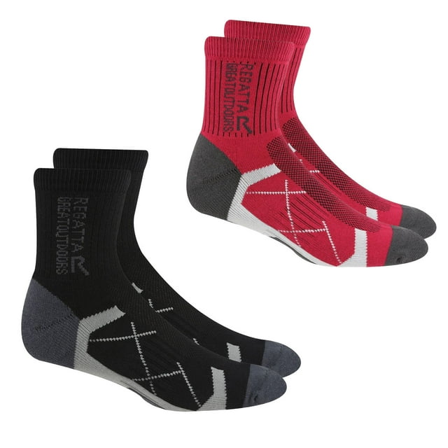 Regatta Chaussettes de Bottes d'Extérieur pour Femmes (Lot de 2)