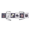 thumbnail image 1 of 12 Pages Baby Cloth Book Double Sided Black and White Bed Surround Cloth Book for Early Education Plants and Marine Animals and Insects Animals, 1 of 4