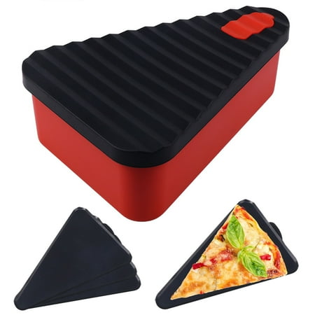 VOLKMI Reusable Silicone Pizza Case Storage Container Withstand