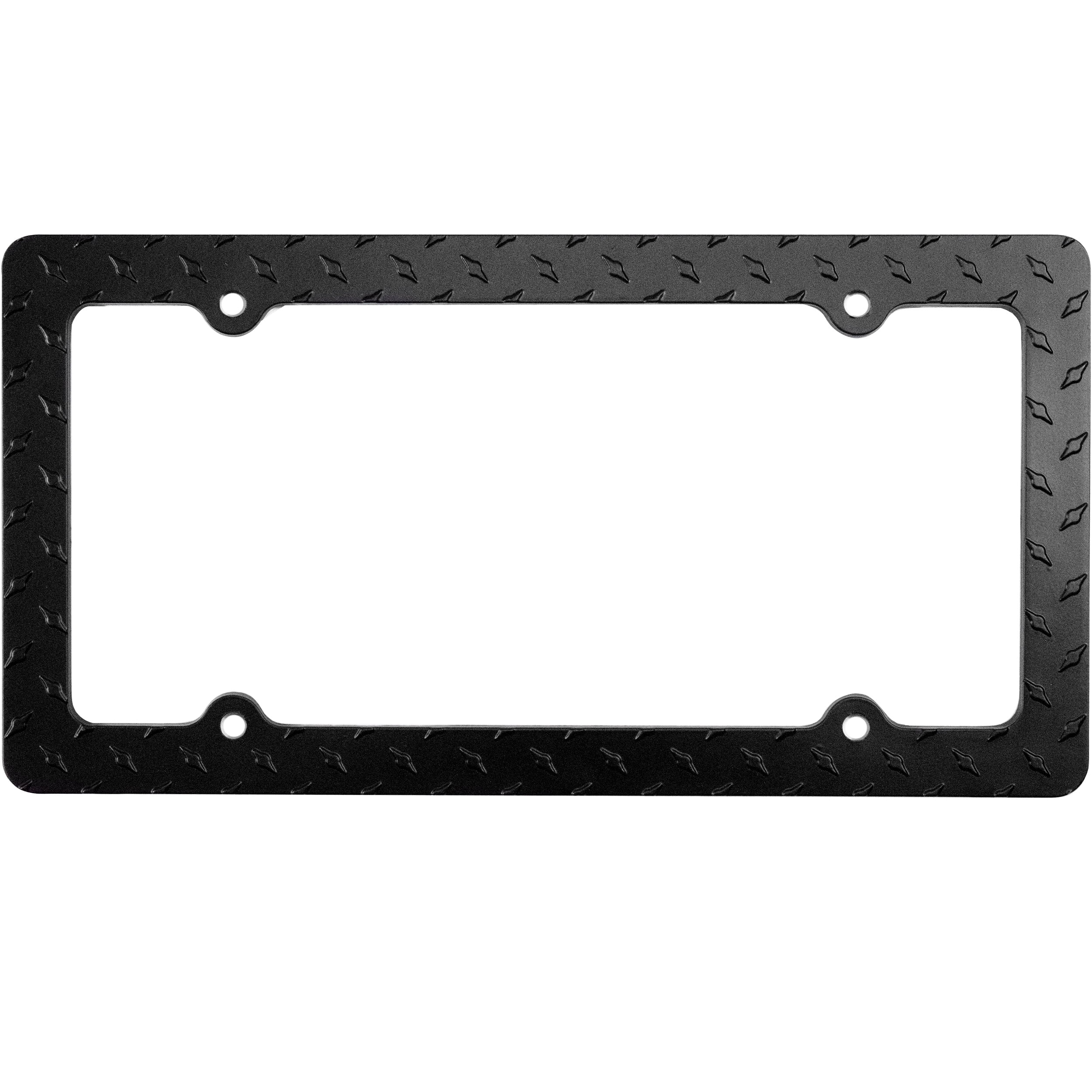 Auto Drive Crushed Bling Automotive Metal License Plate Frame, 90141w