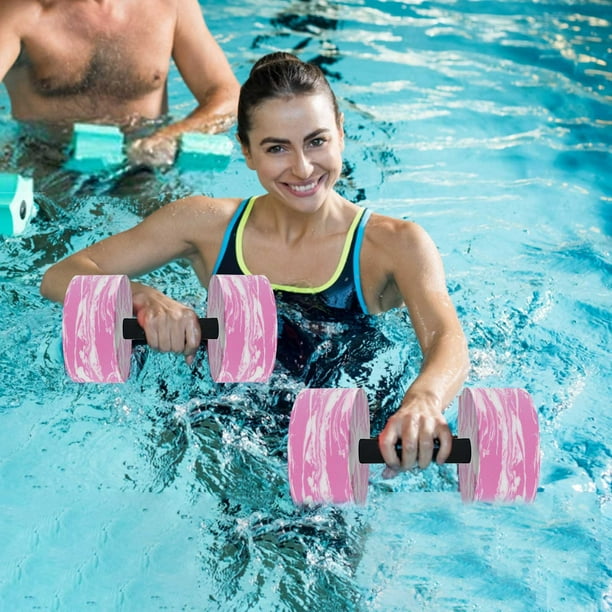 Natacion Ejercicios De Rutina Natacion Y Pesas Par De Mancuernas