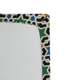thumbnail image 2 of Ambesonne Moroccan Fitted Sheet, Hexagon Stars Pattern, Full Size, Green Blue Black, 2 of 2