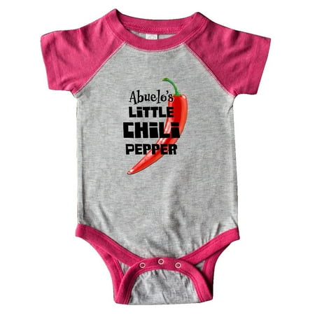 

Inktastic Abuelo s Little Chili Pepper Gift Baby Boy or Baby Girl Bodysuit