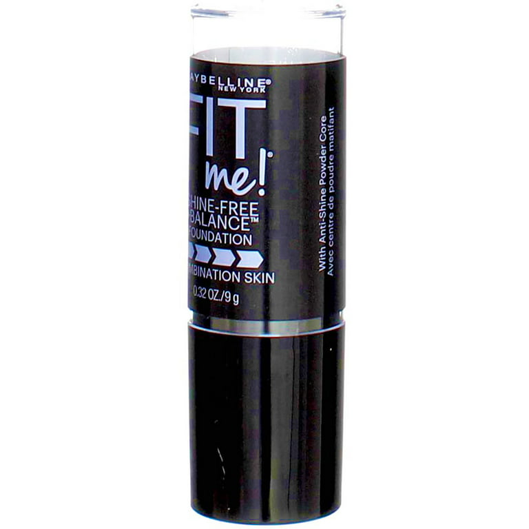 Maybelline Fit Me Matte + Poreless Shine-Free Stick Foundation Makeup, 115  Ivory, 0.32 oz 