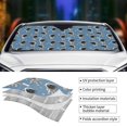 thumbnail image 3 of Yiaed Astronaut Print Car Windshield Sunshade Front Auto Car Front Window Sun Shade Foldable Sun Visor Shield Cover Auto Accessories for Sedan SUV Truck-Medium, 3 of 5