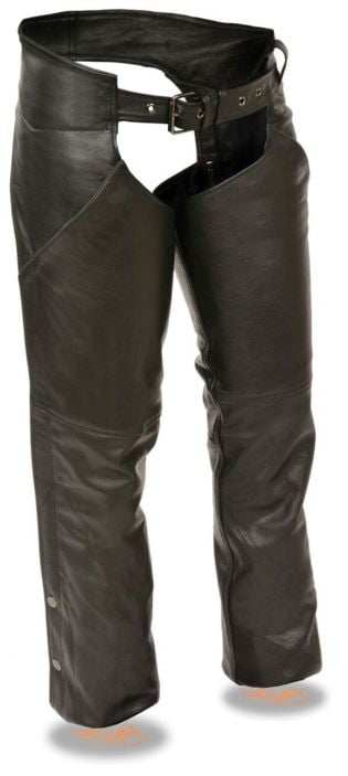Black ML1173-L-BLACK Milwaukee Womens Leather Chaps Milwaukee Leather Milwaukee Women's Leather Chaps Black, Large Black ML1173-L-BLACK Milwaukee Womens Leather Chaps Milwaukee Leather Milwaukee Women's Leather Chaps Black, Large