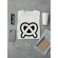 thumbnail image 3 of Pretzel B&w Tee Men's -Image by Shutterstock, 3 of 4