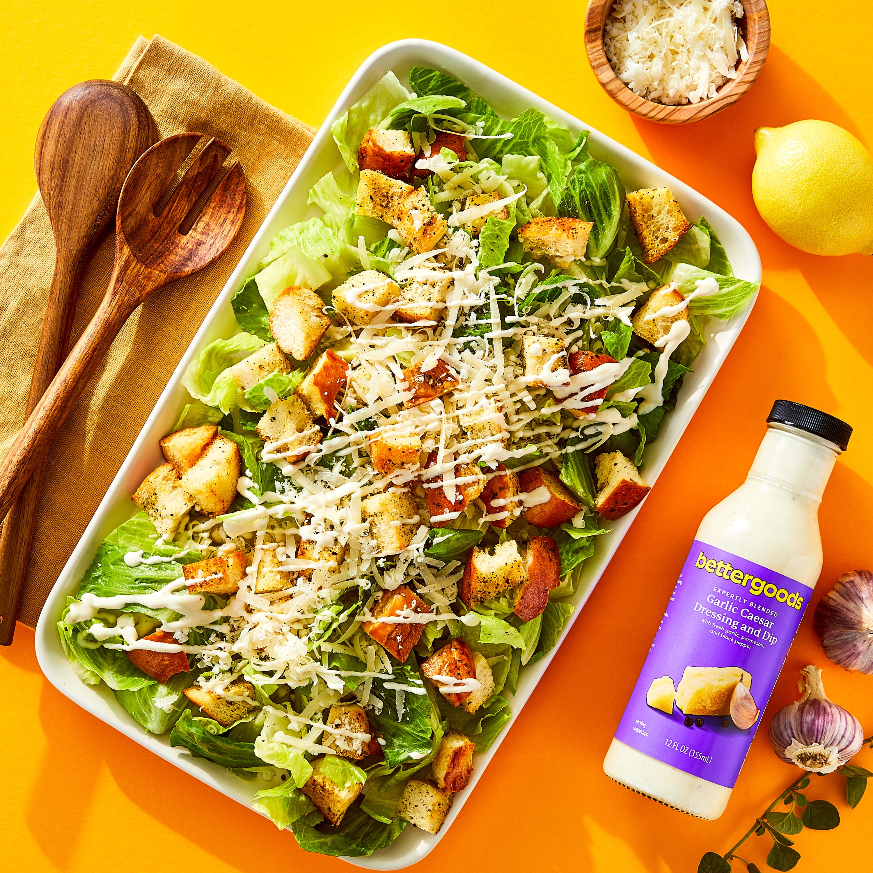 bettergoods Garlic Caesar Dressing and Dip, 12 fl oz