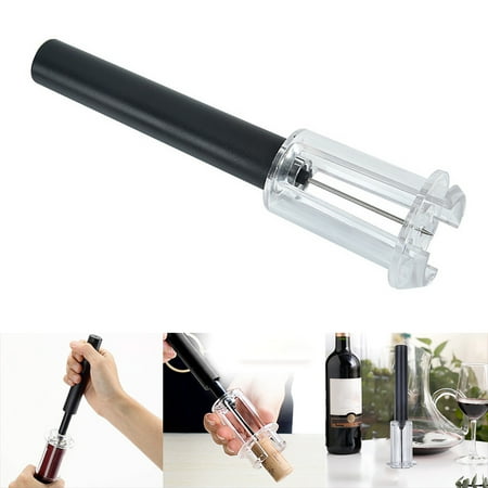 

CUH Pneumatic Acrylic Bottle Stopper Openers Bartender Barware Professional Foil Cutter Heavy Duty Champagne Holiday Corkscrews