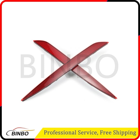 Rear Bumper Reflector Strip Cover Driver Side 1495817-00-C & Passenger Side 1495818-00-C