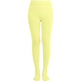 thumbnail image 3 of ORUYROP Women's Solid Colored Opaque Microfiber Footed Tights, 3 of 7