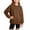 #A03-Coffee, variant on Girls Crewneck Sweatshirt Fleece Solid Long Sleeve Girls Pullover Top Cotton Sweaters for Girls 10-12 Comfort Winter Clothes for Tween Girls
