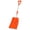 Orange, variant on Vivicreate Small Snow Shovel for Kids & Adults, Lightweight Aluminum Snow Shovel with Durable PP Blade, Detachable Handle for Car, Driveway & Yard | Pala de Nieve Portátil para Auto y Niños