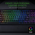 thumbnail image 7 of Razer BLACKWIDOW TE Chroma V2 Mechanical Gaming Keyboard Orange Switches - Tactile & Silent - Chroma RGB - Matte Black, 7 of 7
