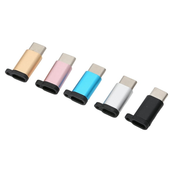 USB C Adapter, Small Lightweight Type C Adapter Compact Portable Keyhole Design For