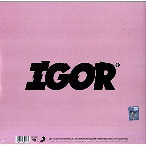 Tyler, the Creator - Igor Vinyl LP Album - Rap Music & Performance
