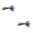 thumbnail image 3 of Seitruly Interruptor de botón automático de acero inoxidable de 5 piezas, interruptores anticorrosivos impermeables redondos desmontables de Azul 2piezas, 3 of 6