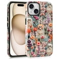 thumbnail image 1 of Funda de teléfono Mainrenka Halloween para iPhone 13 Skeleton Floral, 1 of 7