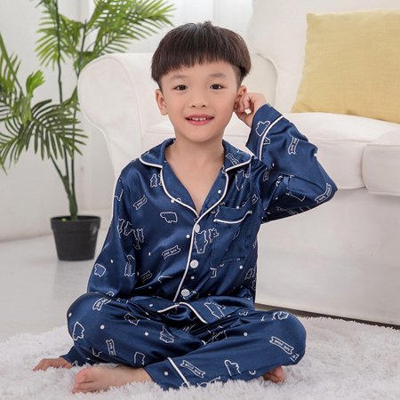 

Toddler Kids Baby Boys Girls Cartoon Tops+Pants Pajamas Sleepwear Outfits CHMORA