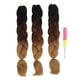 thumbnail image 2 of Fibra de cabello trenzado, 3 piezas C14 Rastas de cabello Cabello trenzado Extensiones de cabello trenzado Fiberx Rendimiento confiable, 2 of 8