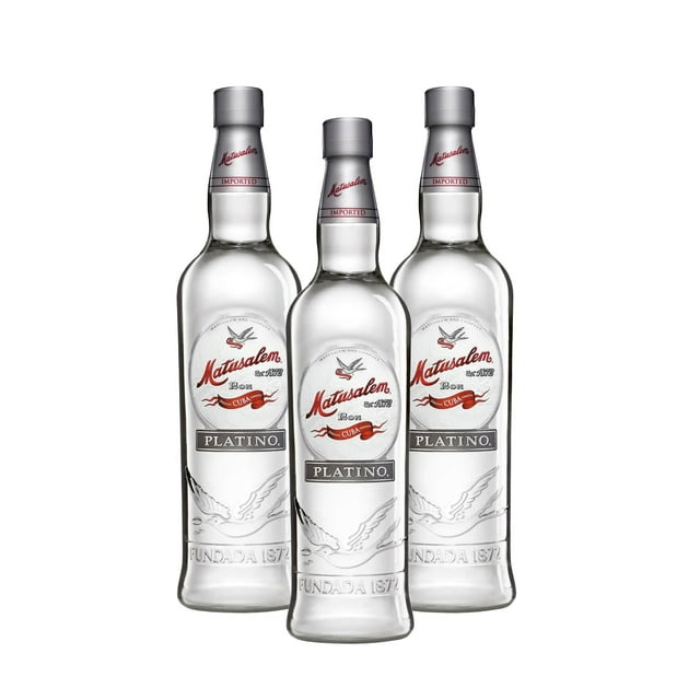Pack De 3 Ron Matusalem Platino 750Ml