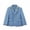 E175-Light Blue, variant on hengsof Color Block Collared Blazer for School Uniform, Kids Formal Jacket with Two-Tone Design, Academic Style Outerwear for Boys Girls, Size 2-12 Years