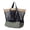 Gray Green, variant on Teal Unisex Mesh Beach Bag - Roomy Travel Shoulder Tote for Vacation, Swimming & Outdoor Recreation