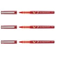thumbnail image 3 of Pilot BX V7 Hi-Tecpoint Rollerball Pen - 0.7mm Nib - Red Ink - Pack of 3, 3 of 5