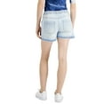 thumbnail image 3 of INC International Concepts Women's High Rise Drawstring Shorts Light Indigo (Light Indigo, S), 3 of 3