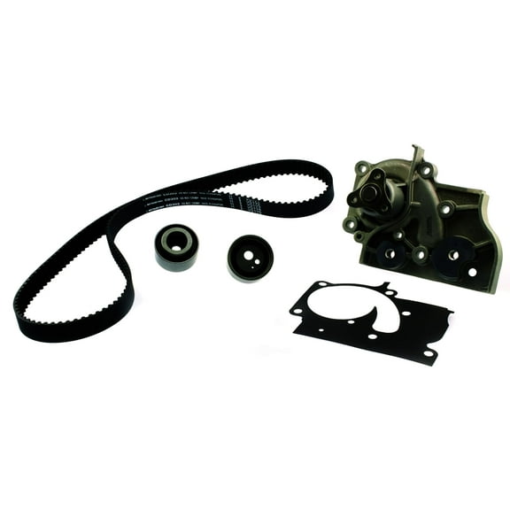 Engine Timing Belt Kit with Water Pump Fits select: 2000-2004 KIA SPECTRA, 1998-2001 KIA SEPHIA