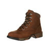 Rocky Work Boots Womens Aztec Lace Up Leather Cement Brown RKK0137