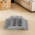 thumbnail image 4 of FESTFENDS Vertical Shoe Rack Grey Hanging Organizer with Closed Sides for Secure Shoe Storage, 4 of 8