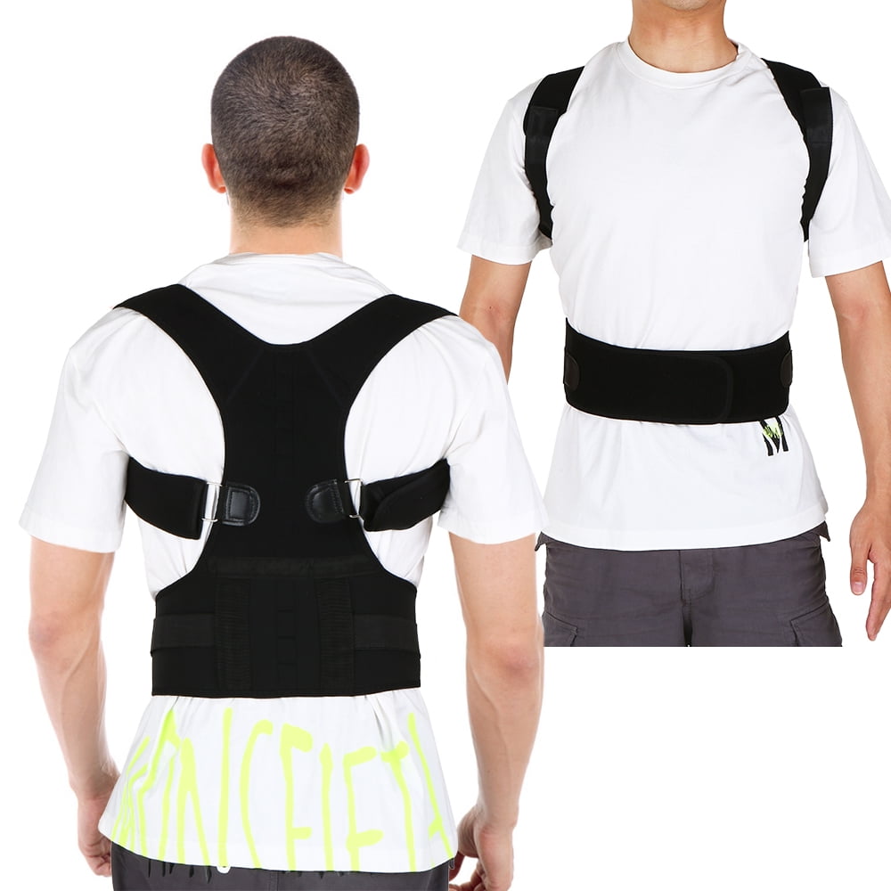 Posture Corrector Support Magnetic Back Shoulder Brace Belt For Men Women FLA 
