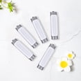 thumbnail image 4 of Miangastore Frange Rouleau Gris Plastique 20 Pcs 3.1X0.5X0.5In, 4 of 8