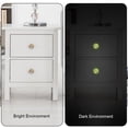 thumbnail image 3 of 4PCS Round Carp Koi Watercolor Fish Cabinet Fluorescence Knob Glowing in the Dark Furniture Drawer Pulls Handle with Screws, 3 of 5