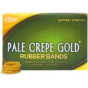 Alliance Pale Crepe Gold Rubber Bands, #12, 1 3/4" x 1/16", 1 Lb, Box Of 3,850