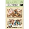 K & Company Travel Layered Accents, 24-Pack, Shell