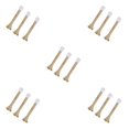 thumbnail image 3 of Kearding Tope de puerta de 3 uds, Protector de pared resistente al desgaste, soporte de puertas impermeable de acero inoxidable con puntas de Type2 NO2, 3 of 6
