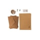 thumbnail image 1 of Inteprter Paquete de 12 sobres Kraft de superficie lisa, papel de carta exquisito, sobres hechos a mano, accesorios de estampado, suministros de papelería cartulina tipo 4, 1 of 6