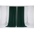 thumbnail image 5 of Solid Poplin Window Curtain or Photography Backdrop 58" Wide - Hunter Green, 5 of 5
