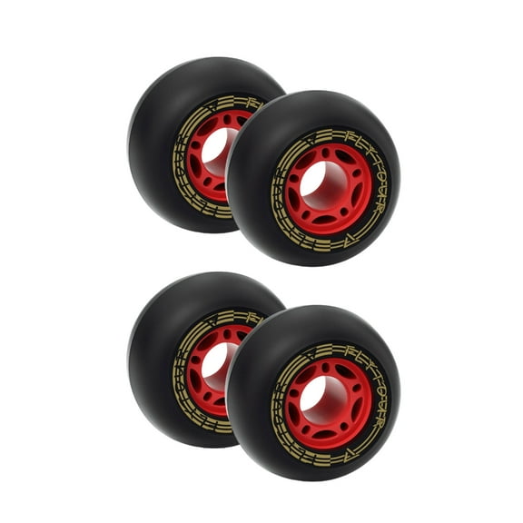 4Pcs Wear Resistant PU Skateboard Wheel Freeline Roller Road Driftboard Wheel
