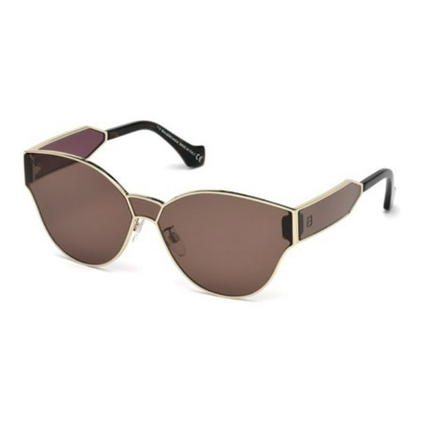 Balenciaga Balenciaga Geometric Round BA 0096 33E Unisex Sunglasses