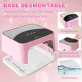 thumbnail image 2 of "268w Profesional Uv Uñas Lámpara Secador Set Lab.G, Rosa ", 2 of 5