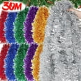 thumbnail image 2 of Christmas Decoration Tinsel Ribbon Garland Ornaments Colorful Strips Christmas Tree Hanging Pendant Home Xmas Wedding Decoration, 2 of 5