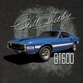 thumbnail image 6 of Wild Bobby Ford Shelby GT500 Vintage Mustang Men Premium Tri Blend Tee, 6 of 6
