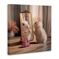 thumbnail image 2 of Stupell Industries Contemporary Final Touch Makeup Bunny Canvas Art, 30 x 30, by Lucia Heffernan, 2 of 8