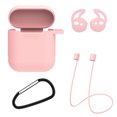 thumbnail image 2 of Gwong Electrónica 4pcs Auriculares Bolsa de almacenamiento Cubierta protectora de silicona de silicona a prueba de scratch para AirPods 1/2, 2 of 6