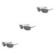 thumbnail image 3 of Minnieouse Gafas de sol deportivas para PC con protección solar de amplia aplicación antiradiación Gafas de sol sin marco de moda Piezas grises Type1 NO1, 3 of 6