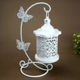 thumbnail image 6 of SPRING PARK Hollow Flower Butterfly Candle Holder Stand Bracket Candlestick for Wedding Decorations, Parties, or Everyday Home Decor, 6 of 7